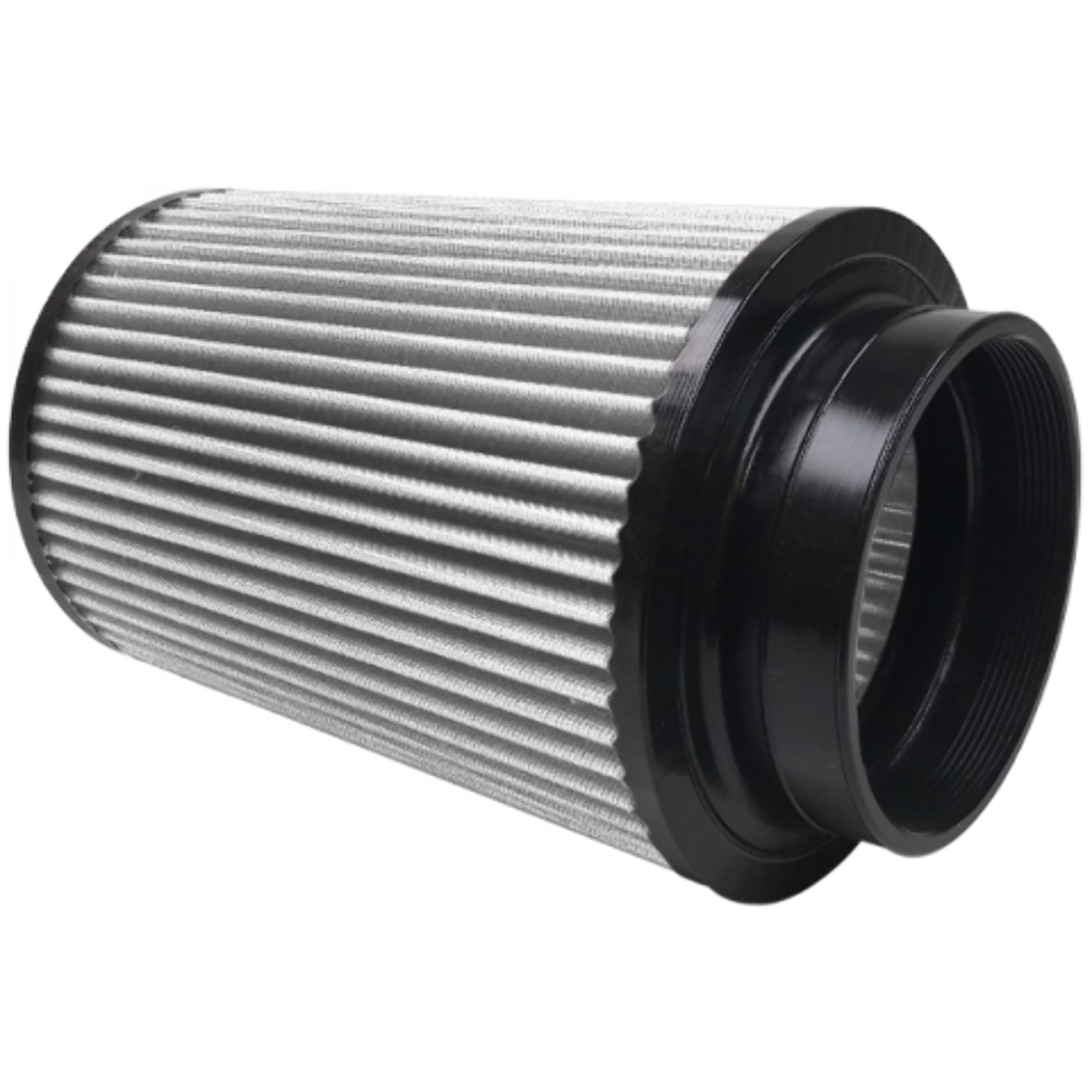 S&B Filter KF-1041D Air Filter For Intake Kits 75-5027 Dry Extendable White