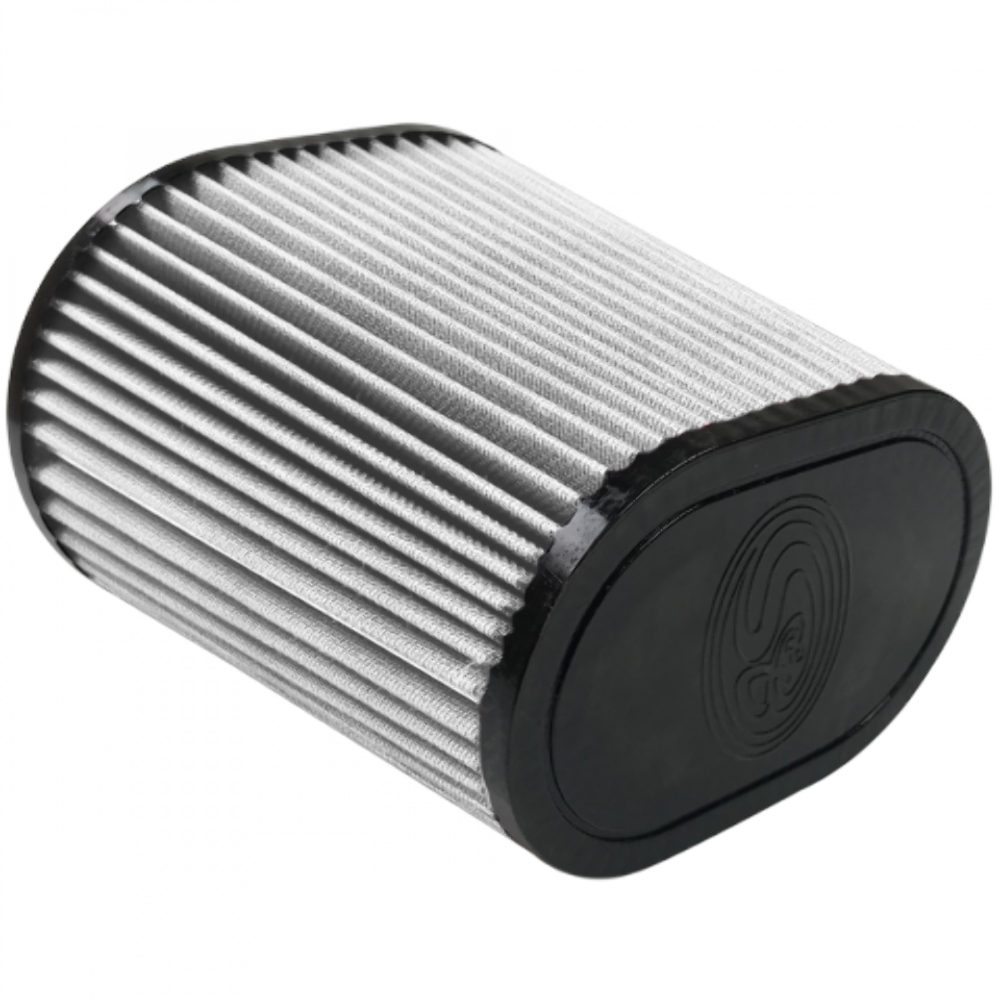 S&B Filter KF-1042D Air Filter For Intake Kits 75-5028 Dry Extendable White