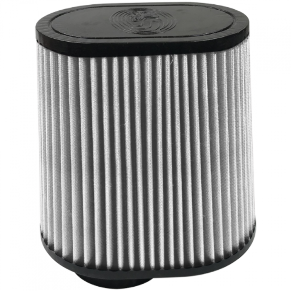 S&B Filter KF-1042D Air Filter For Intake Kits 75-5028 Dry Extendable White