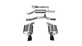 Corsa Performance 14476BLK Sport Cat-Back Exhaust System Fits 11-14 300