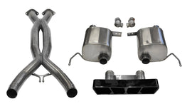 Corsa Performance 14765CBBLK Sport Cat-Back Exhaust System Fits 14-19 Corvette