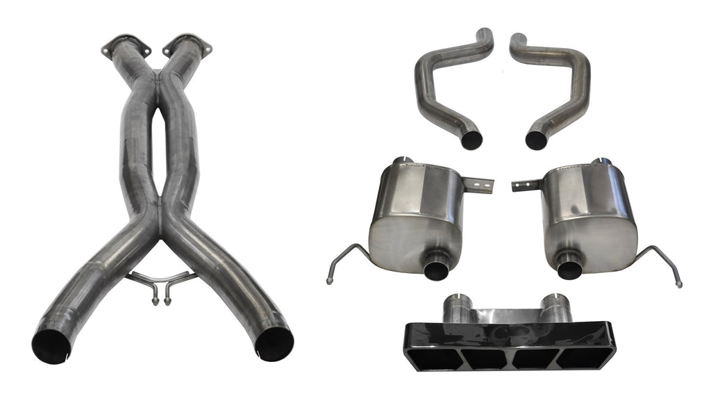 Corsa Performance 14769CBBLK Sport Cat-Back Exhaust System Fits 15-19 Corvette