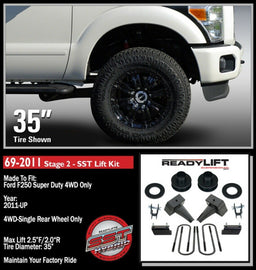 ReadyLift 69-2011 SST Lift Kit Fits 11-16 F-250 Super Duty