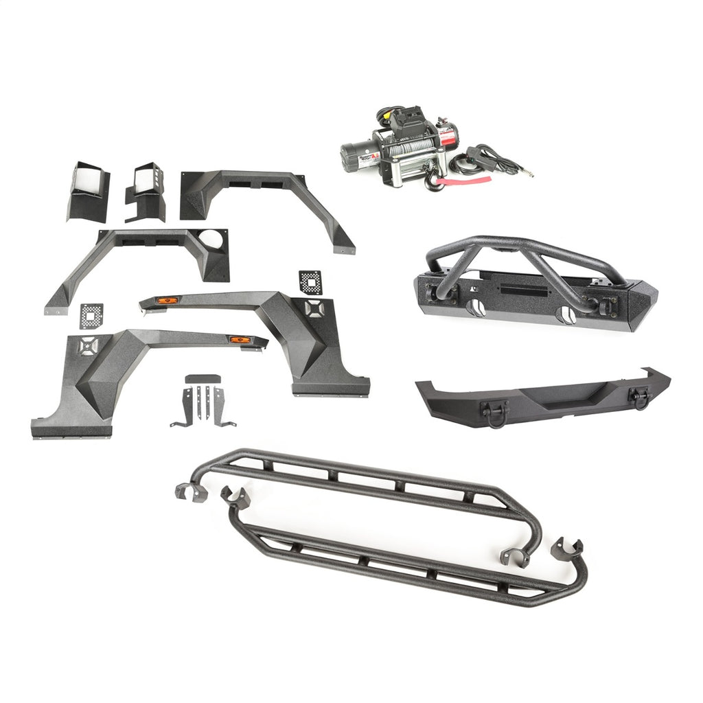 Rugged Ridge 11615.54 XHD Armor Package Fits 07-18 Wrangler (JK)