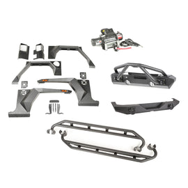 Rugged Ridge 11615.54 XHD Armor Package Fits 07-18 Wrangler (JK)