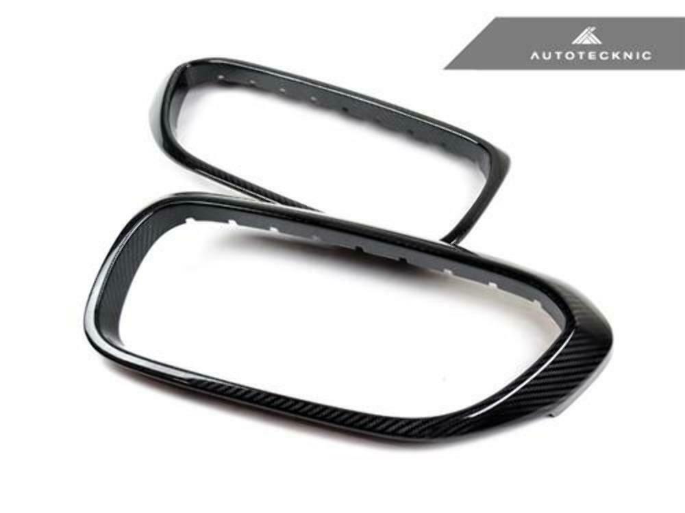 AutoTecknic BM-0252 Dry Carbon Fiber Front Grilles Covers G30 5-Series