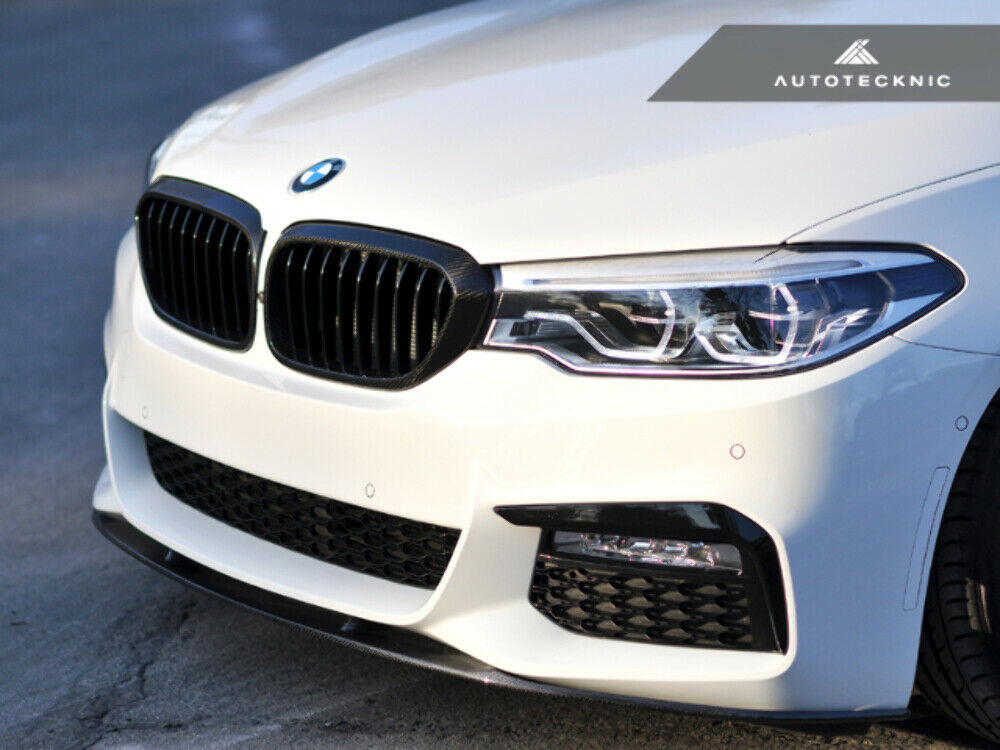 AutoTecknic BM-0252 Dry Carbon Fiber Front Grilles Covers G30 5-Series