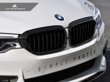 Load image into Gallery viewer, AutoTecknic BM-0252 Dry Carbon Fiber Front Grilles Covers G30 5-Series