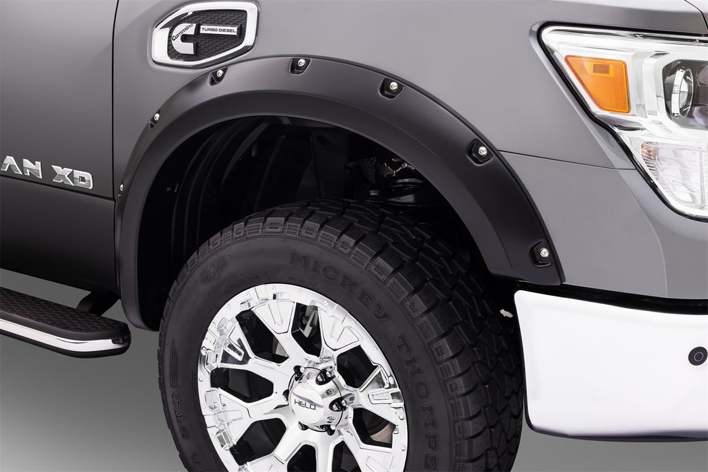 Bushwacker 70908-02 Pocket Style Fender Flares Fits 04-15 TITAN