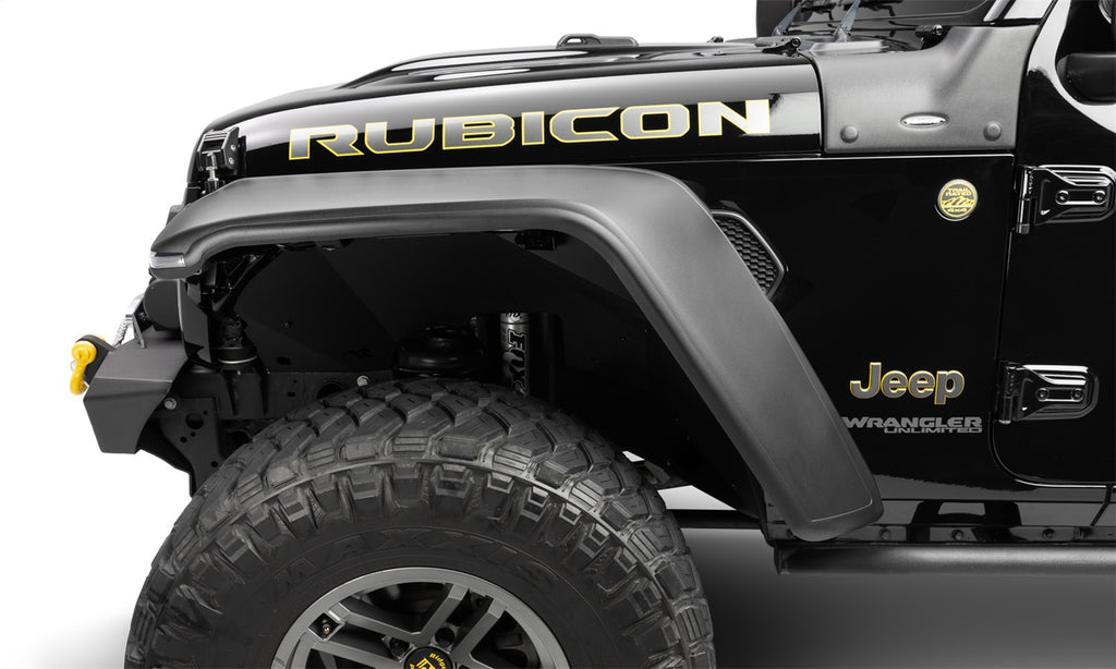 Bushwacker 11950-07 Hyperform Fender Flares Fits 18-24 Wrangler (JL)