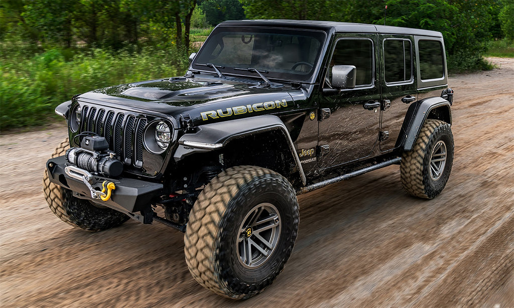 Bushwacker 11950-07 Hyperform Fender Flares Fits 18-24 Wrangler (JL)