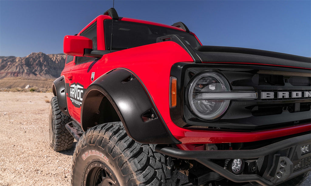 Bushwacker 20965-02 Pocket Style Fender Flares Fits 21-24 Bronco