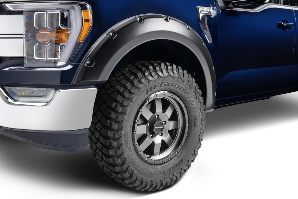 Bushwacker 20135-02 Pocket Style Fender Flares Fits 21-24 F-150