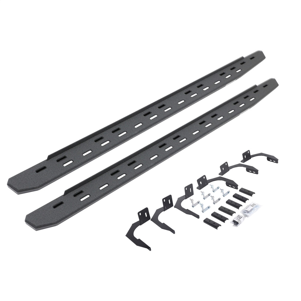 Go Rhino 69609980ST RB30 Slim Line Running Boards w/Mounting Brackets Kit