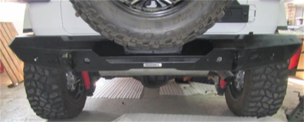 Go Rhino 272120T Trailline Rear Full Width Bumper Fits 18-24 Wrangler (JL)