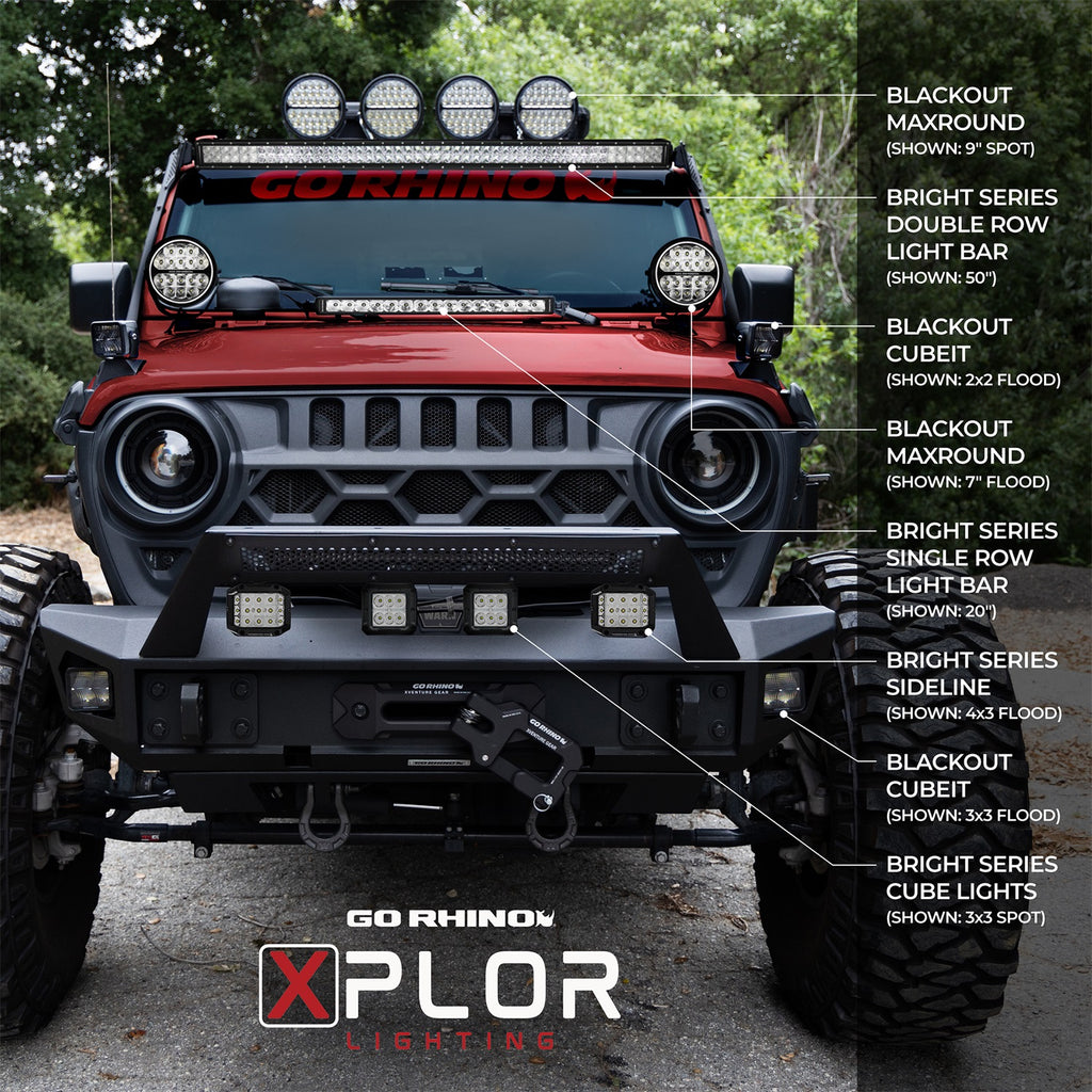 Go Rhino 750723913CSS Bright Series - LED Light Bar