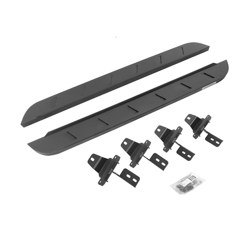 Go Rhino 63492748SPC RB10 Slim Line Running Boards w/Mounting Brackets Kit