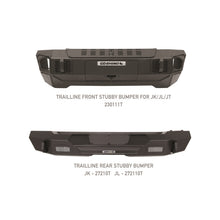 Load image into Gallery viewer, Go Rhino 230111T Trailline Front Stubby Bumper