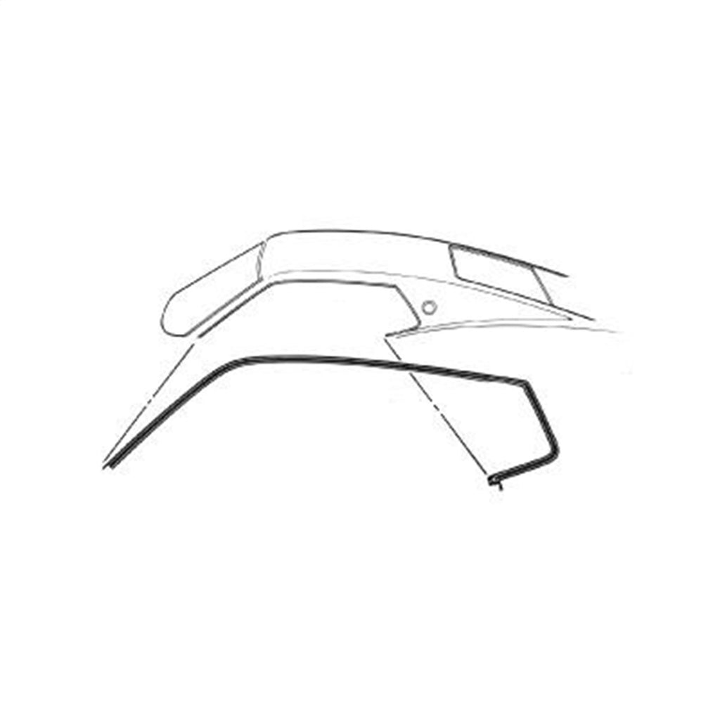 Scott Drake C9ZZ-6351222-3C Roof Side Rail Seal Fits 69-70 Mustang