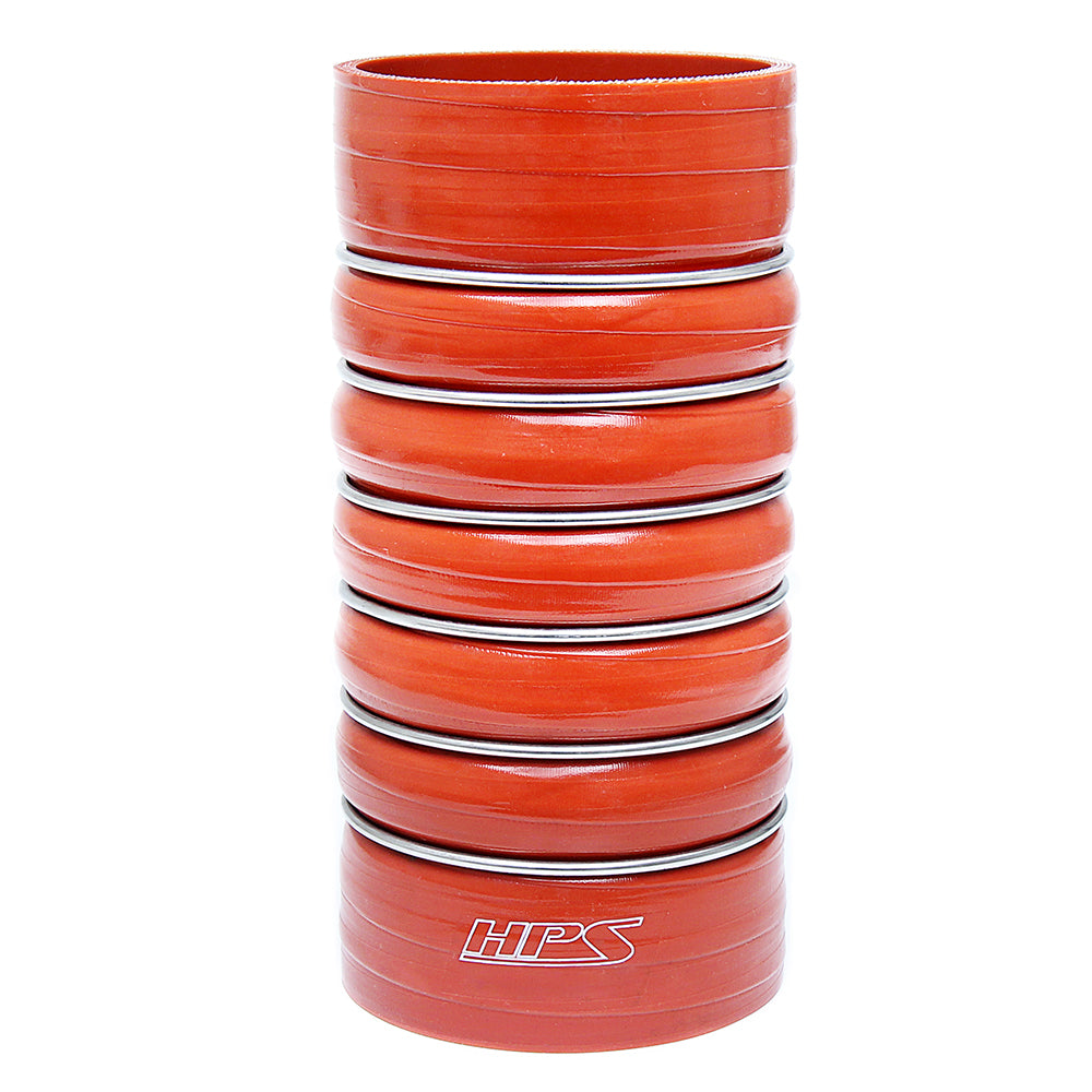 HPS CAC-350-L12-HOT Silicone CAC Hose HOT Side Orange Length 12in.