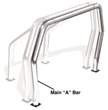 Load image into Gallery viewer, Go Rhino 97001PS Bed Bar Component - A Bar Fits 02-09 Ram 1500 Ram 2500 Ram 3500
