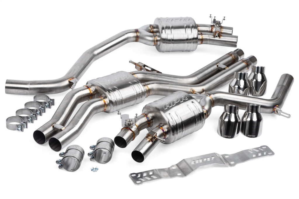 APR CBK0011 Cat-Back Exhaust Kit Fits 13-18 S6 S7