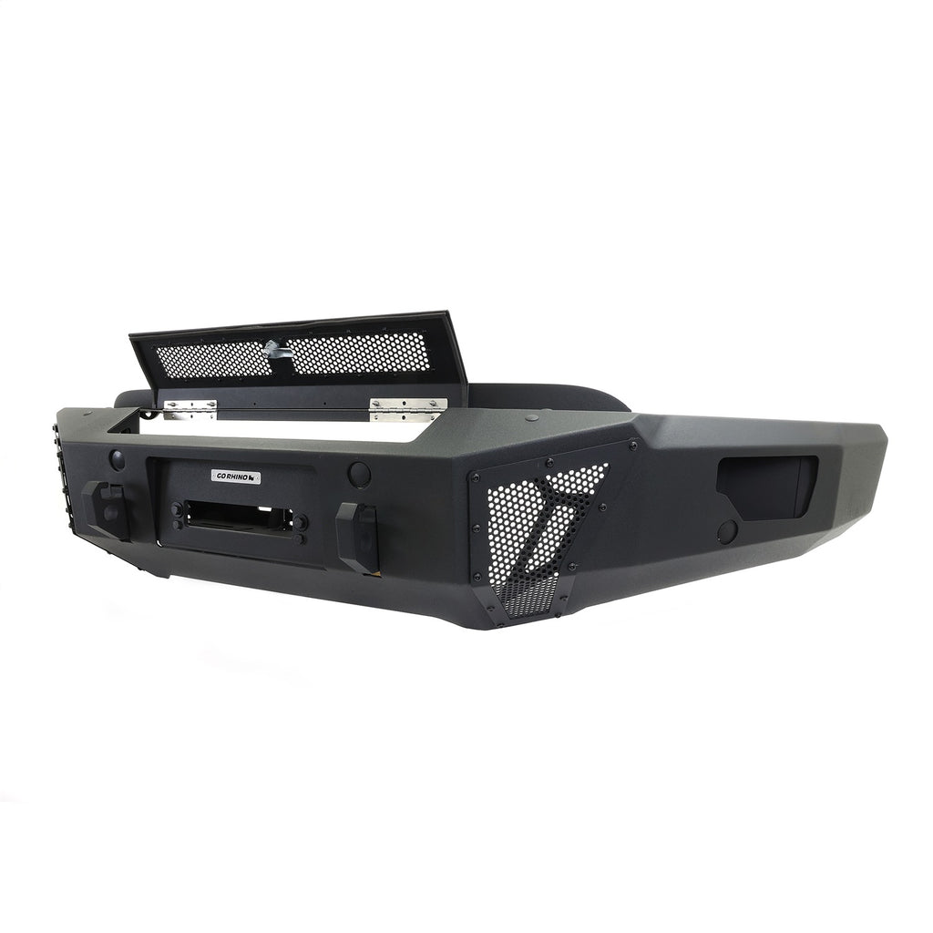 Go Rhino 24398T BR6 Winch-Ready Front Bumper Fits 21-25 F-150