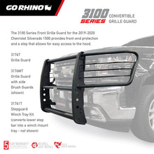 Load image into Gallery viewer, Go Rhino 3176MT 3100 Series StepGuard w/Brush Guards