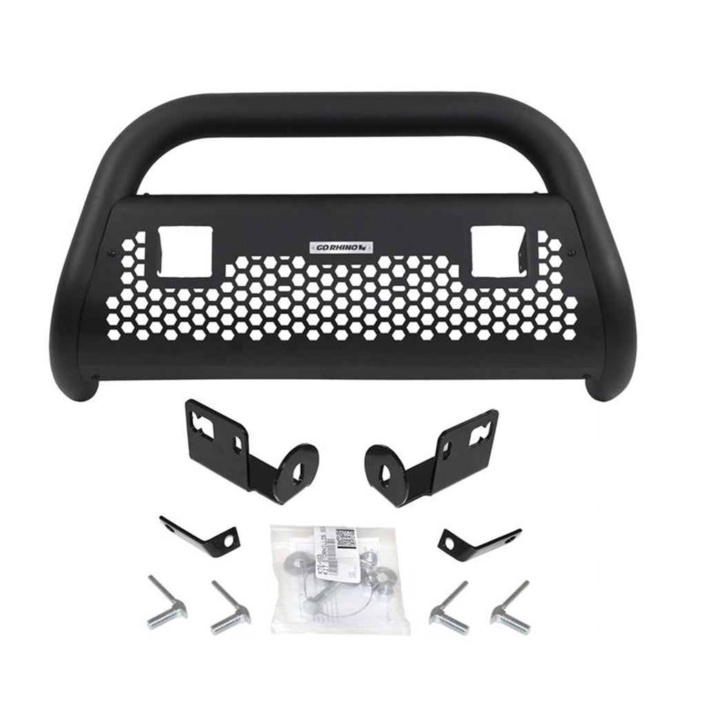 Go Rhino 55192LT RC2 LR Bull Bar w/Mounting Brackets Kit Fits 14-15 Sierra 1500