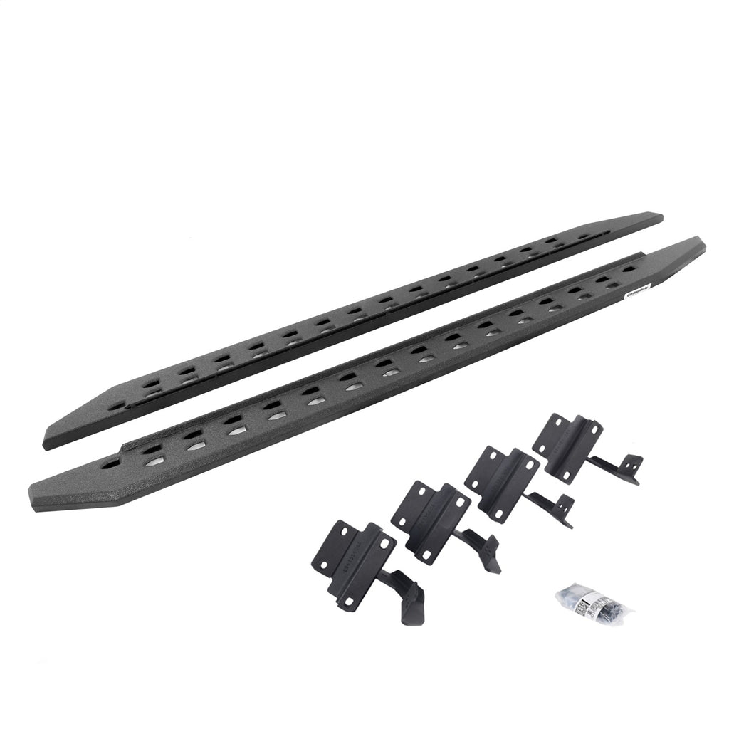 Go Rhino 69417780ST RB20 Slim Line Running Boards w/Mounting Brackets Kit