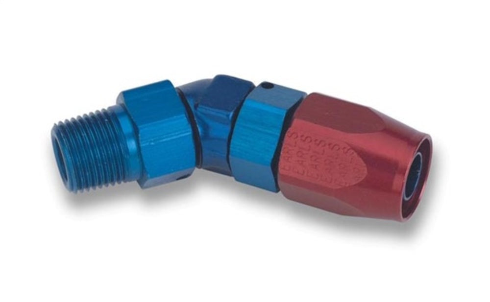 Earls Plumbing 824507ERLP Swivel-Seal 45 Deg. NPT Hose End