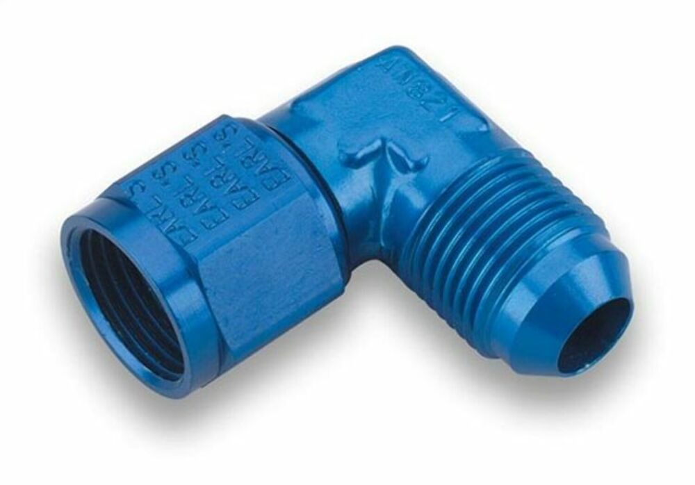 Earls Plumbing 921103ERLP 90 Deg. Aluminum AN Coupling