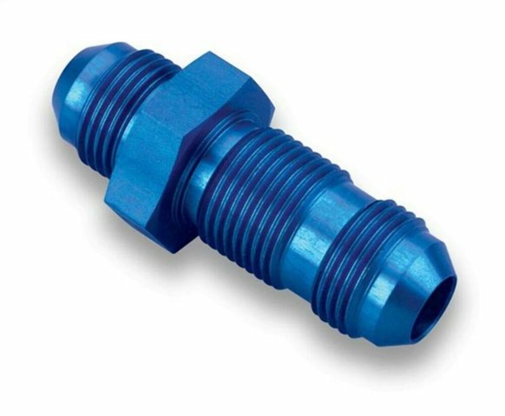 Earls Plumbing 983210ERLP Straight Aluminum AN Bulkhead Fitting