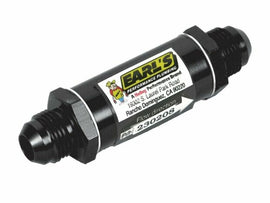 Earls Plumbing AT230206ERLP Aluminum In-Line Fuel Filter