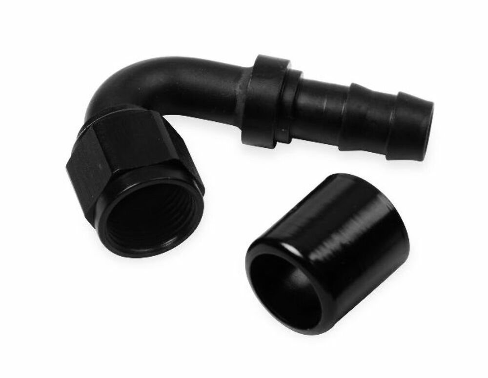 Earls Plumbing AT718067ERLP Super Stock 180 Deg. AN Hose End