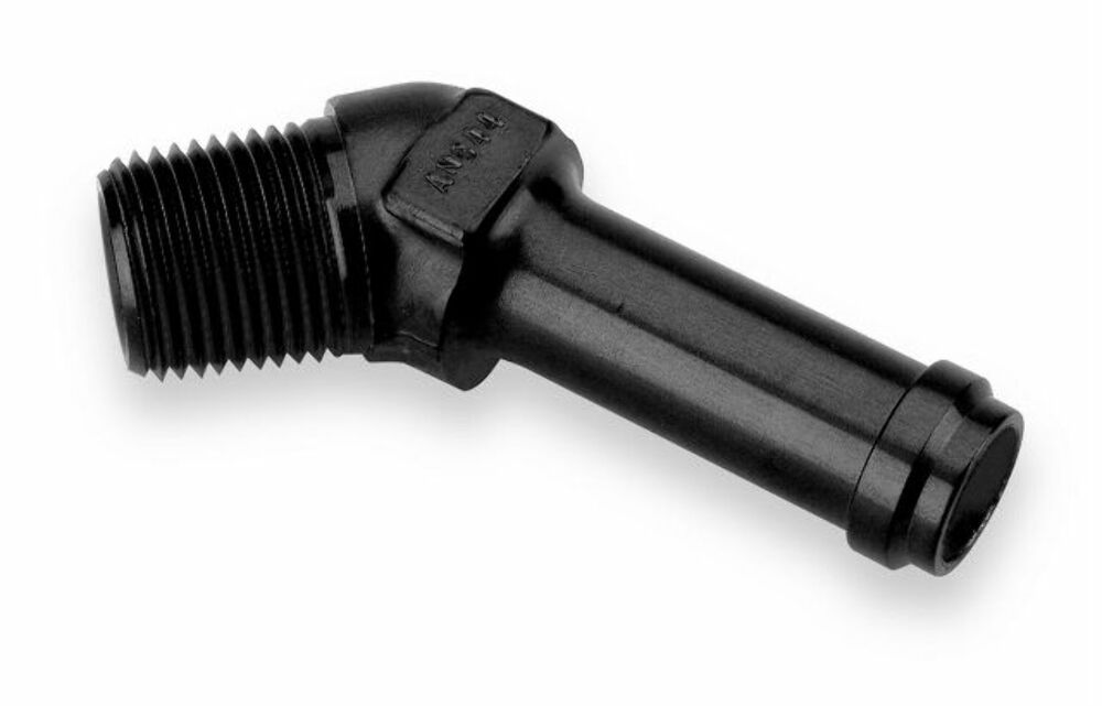 Earls Plumbing AT984408ERLP 45 Deg. Aluminum NPT Hose End