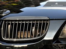 Load image into Gallery viewer, AutoTecknic BM-0064 Carbon Fiber Front Grilles E90 Pre-LCI 3-Series Sedan