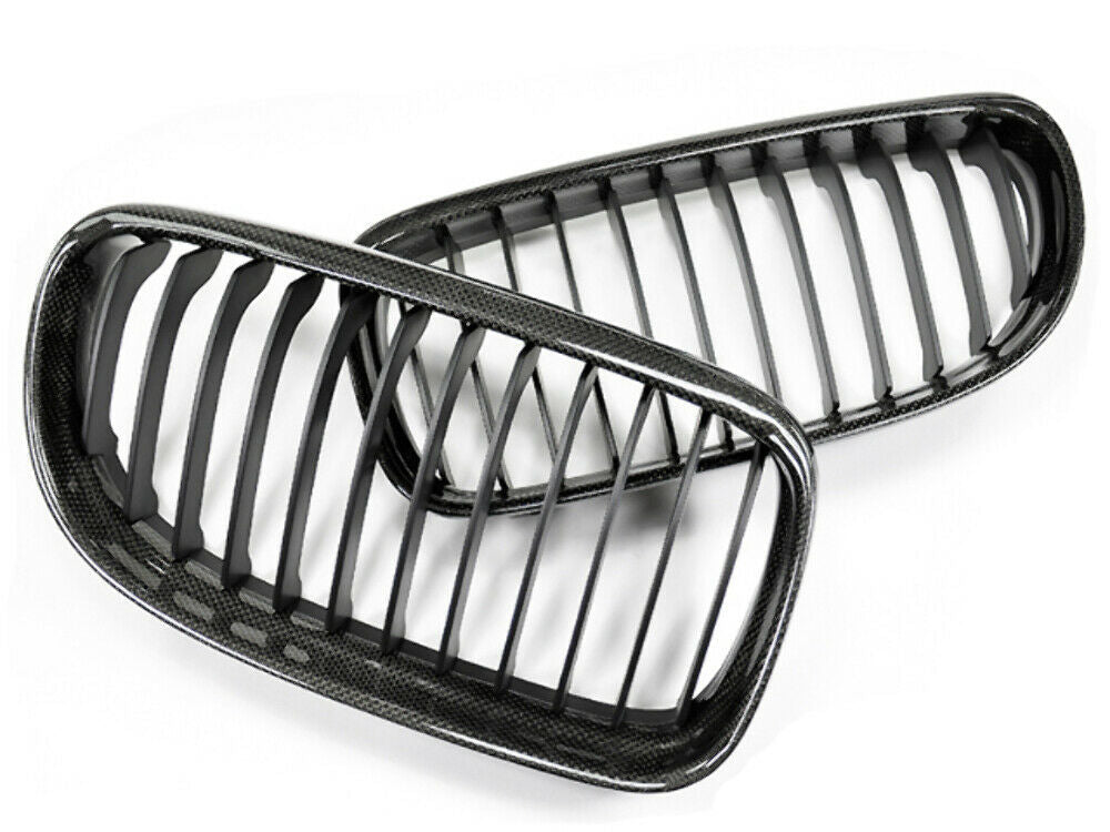 AutoTecknic BM-0222 Carbon Fiber Front Grilles E90 LCI