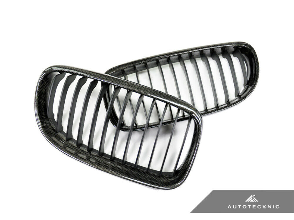 AutoTecknic BM-0222 Carbon Fiber Front Grilles E90 LCI