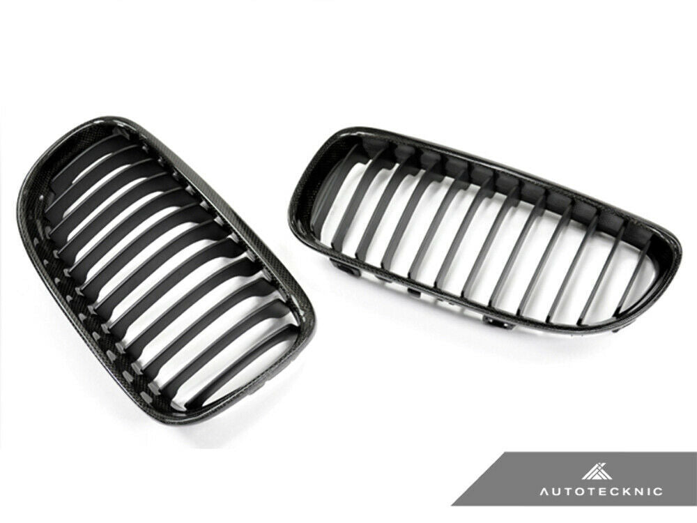 AutoTecknic BM-0222 Carbon Fiber Front Grilles E90 LCI