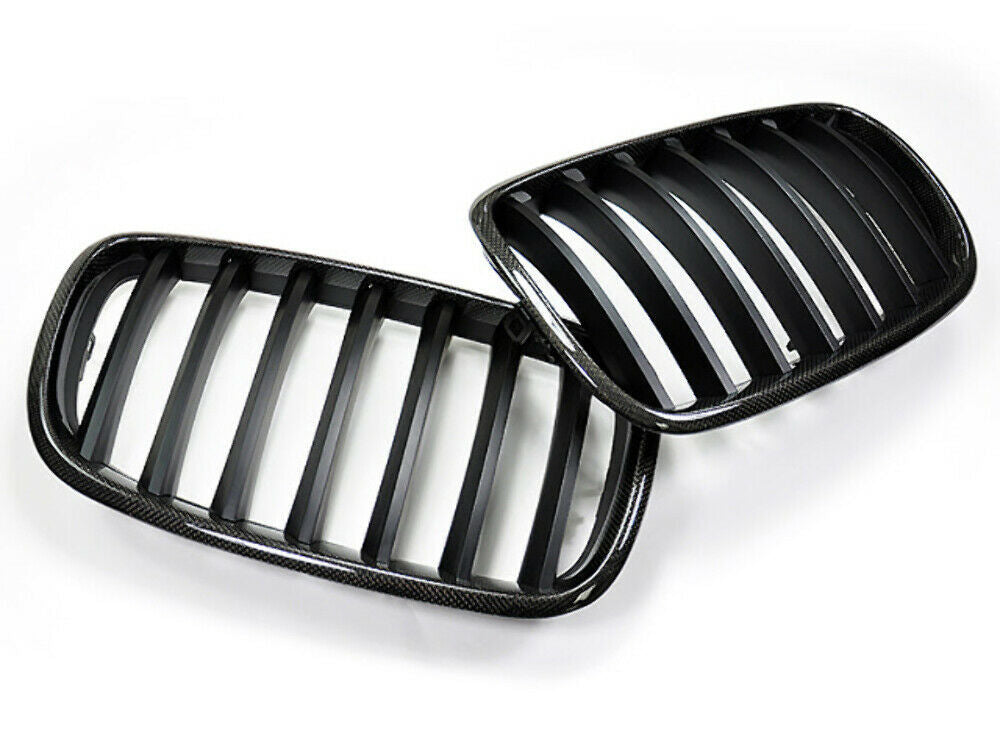 AutoTecknic BM-0226 Carbon Fiber Front Grilles E70 E71