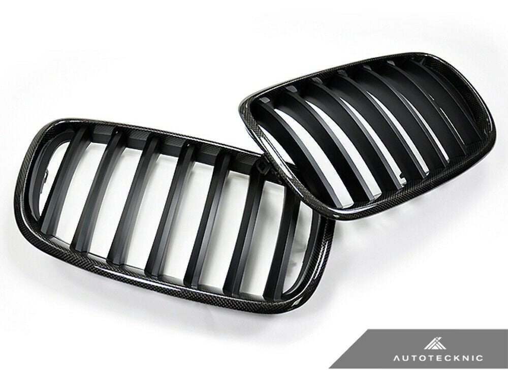 AutoTecknic BM-0226 Carbon Fiber Front Grilles E70 E71