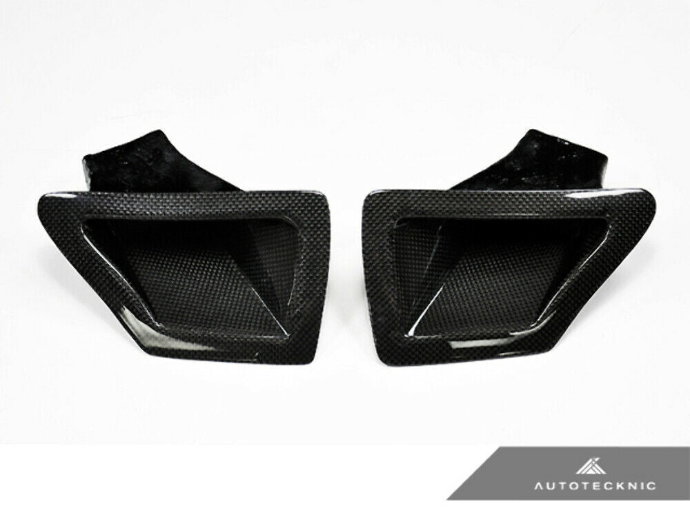 AutoTecknic NS-0021 Carbon Fiber Dual Air Ducts For Nissan 370Z