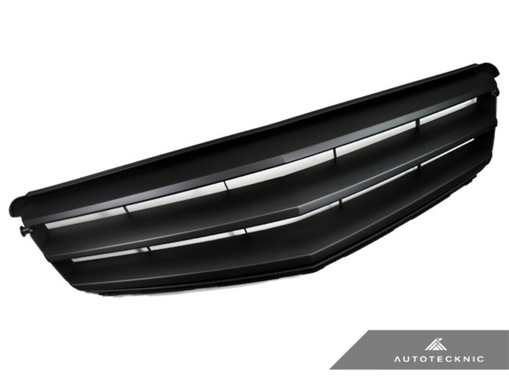 AutoTecknic MB-0168 Stealth Black Front Grilles W204 C Class