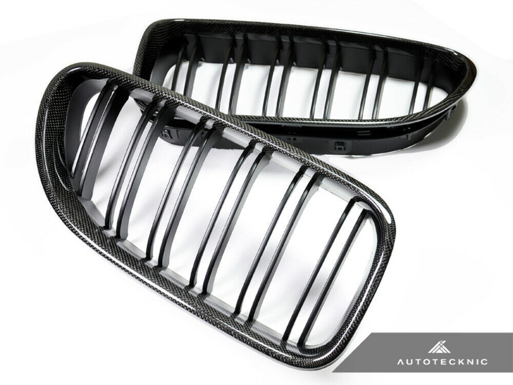 AutoTecknic BM-0612-CF Carbon Fiber Front Grilles F12/F13 6 Series