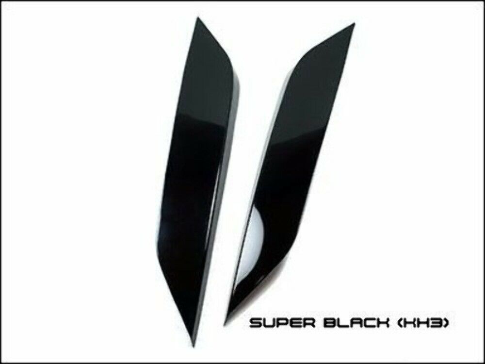 AutoTecknic NS-0015-SB For Nissan 350Z Painted Eyelids KH3 Super Black