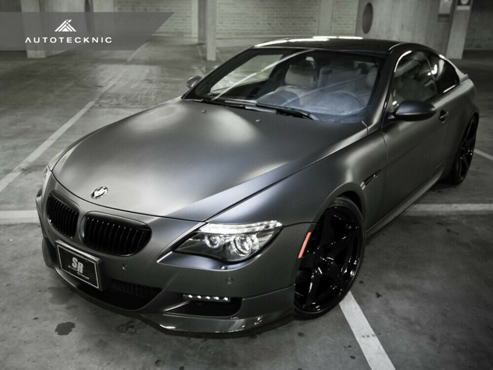 AutoTecknic BM-0180 Stealth Black Front Grilles E63 Coupe E64 Cabrio