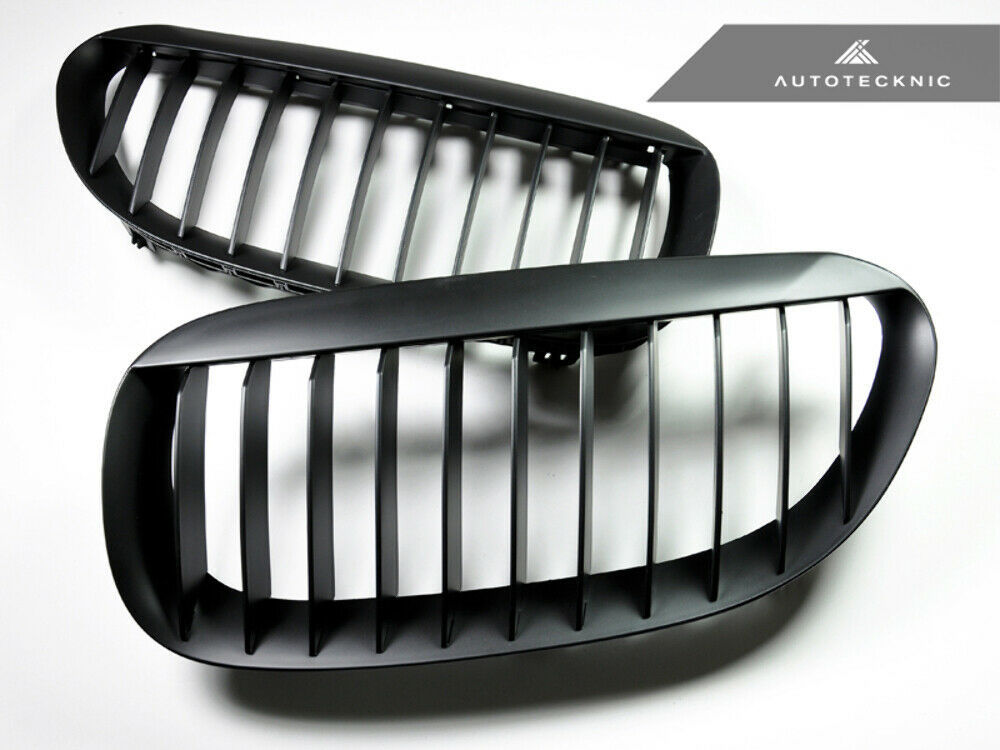 AutoTecknic BM-0180 Stealth Black Front Grilles E63 Coupe E64 Cabrio