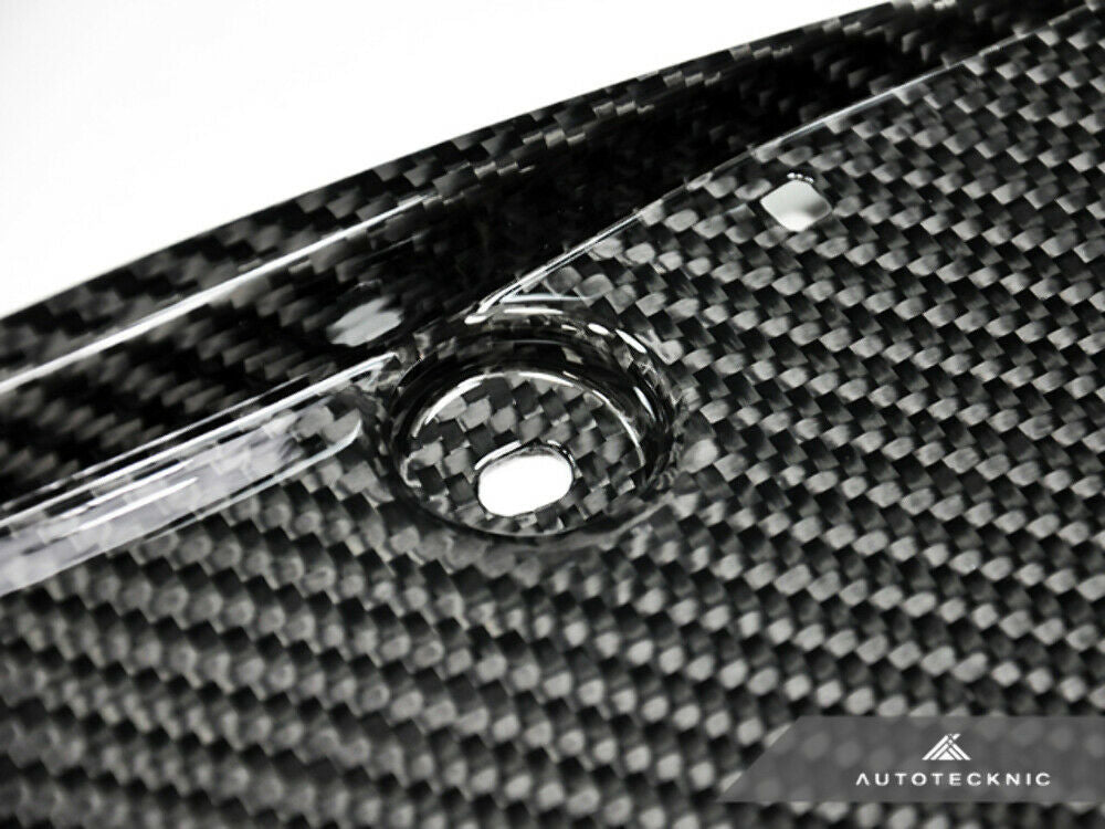 AutoTecknic NS-0009 Dry Carbon Fiber Cooling Plate For Nissan R35 GTR