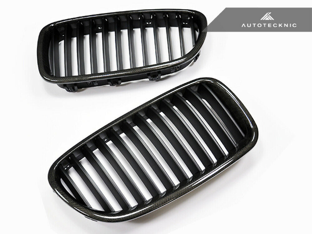 AutoTecknic BM-0067-CF Carbon Fiber Front Grilles F10 5-Series